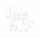 Bureau Tipi Blanc. Tobias. Deux Casiers. L 110 X L 75 X H 160cm