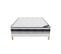 Medicare - Ensemble Matelas mousse et sommier 140x190 Accueil Latex Hauteur 22cm