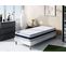 Ensemble Matelas Mousse Blue Memory + Sommier 90x190 Hauteur 22cm