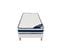 Ensemble Matelas Mousse Blue Memory + Sommier 90x190 Hauteur 22cm