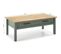 Table Basse 1 Tiroir En Pin Massif / Vert 100 Cm - Ida