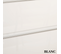 Meuble De Salle De Bain Simple Vasque - Tiris 3c Et Miroir Rond LED Solen - Blanc - 80cm