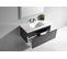 Ensemble De Salle Bain 100 Cm Pierre Anthracite Aquaterra