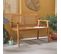 Banc D'extérieur 2 Places En Bois D'acacia  113x66x86cm Manabi