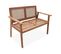 Banc D'extérieur 2 Places En Bois D'acacia  113x66x86cm Manabi