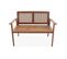 Banc D'extérieur 2 Places En Bois D'acacia  113x66x86cm Manabi