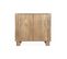 Buffet Exotique Bois Mdf 2 Portes Longueur 80 Cm