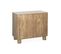 Buffet Exotique Bois Mdf 2 Portes Longueur 80 Cm