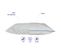 Pack Jade Max - Matelas Jade 160x200x25cm, Surmatelas Cloudy 5cm, Oreillers Fluffy 60x60cm - Morphea