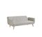 Canapé Scandinave Convertible 3 Places Beige Malmo