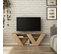 Meuble TV Design En Bois 110 Cm Noli