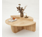 Table Basse Ronde Design En Bois Carlow