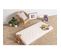 Matelas Pur-t Bébé -60 X 120 cm - Latex - Ferme - Mousse Biopur - Housse Coton Bio - Déhoussable