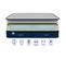 Matelas Premium Hybride Jade - 140x190x25cm - Mousse à Mémoire Forme Et Ressorts Ensachés - Ferme