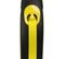 Laisse New Neon S Tape 5 M Black/ Neon Yellow Flexi Cl11t5-251-s-neoge