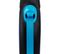 Laisse New Neon S Tape 5 M Black/ Neon Blue Flexi Cl11t5-251-s-neobl