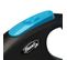 Laisse New Neon S Tape 5 M Black/ Neon Blue Flexi Cl11t5-251-s-neobl