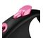 Laisse Black Design M Cord 5m Black/ Pink Flexi Fu22c5-251-s-cp