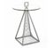 Table D'appoint Design Ronde "vnik" 57cm Gris