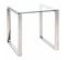 Table D'appoint Design "hytin" 55cm Argent