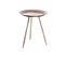 Table Basse Ronde Shyna En Métal 38cm - Bronze