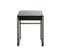 Lot De 2 Tables D'appoint Design "lirola" 54cm Noir