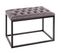 Tabouret Design "olmida" 60cm Rose et Noir