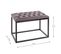 Tabouret Design "olmida" 60cm Rose et Noir