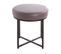 Tabouret Design "slendida" 45cm Rose et Noir