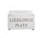 Coffre De Rangement "lieblings Platz" 65cm Blanc