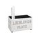 Coffre De Rangement "lieblings Platz" 65cm Blanc