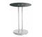 Table D'appoint Design "lilas" 55cm Noir