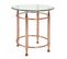 Table D'appoint Design "hyva" 52cm Cuivre