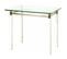 Table D'appoint Design "ruben" 60cm Blanc et Or