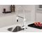 Grohe Mitigeur Cuisine Eurocube Bec Haut Chrome Douchette Extractible