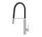 Robinet Douchette Grohe Feel Profi Inox  Et Noir