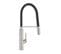 Robinet Douchette Grohe Feel Profi Inox  Et Noir