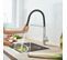 Robinet Douchette Grohe Feel Profi Inox  Et Noir