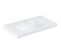 Eurokeramik 39584 Pureguard Plan vasque 80 cm - Blanc Alpin - 800 X 460 Mm - 3958400h