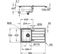 Évier En Acier Inoxydable K500 31571sd1 - A Encastrer - 1 Bac - Installation Égouttoir Réversible