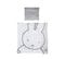 Parure De Berceau : Housse De Couette 80x80 + Taie D'oreiller 35x40 En Coton - Miffy®