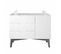 Commode Bébé En Bois Laqué Blanc 3 Tiroirs   1 Porte Retro 2