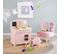 Cuisine Enfant En Bois - Avec Plaque De Cuisson + Évier + Accessoires - À Partir De 3 Ans - Rose