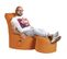 Fauteuil Design Swing Orange