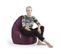 Pouf Poire Brava XL Aubergine