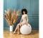 Sitting Ball Woolly Beige