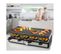 Raclette Gril 8 Personnes Clatronic Rg 3757 Noir