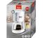 Cafetiere Enjoy Top Glass Blanc/acier Brossé 1017-03