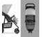 Poussette Buggy 3 Roues Citi Neo 3 - Grey
