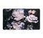 Tapis De Baignoire Antidérapant Fleurs Peony - L. 70 X L. 40 Cm - Noir